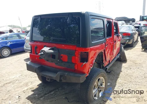2018 Jeep Wrangler Unlimited Sport S 4X4 from USA, damaged, VIN 1C4HJXDG9JW126775